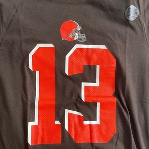 Brand New Cleveland Brown Odell Beckham Jr Nike T-Shirt
